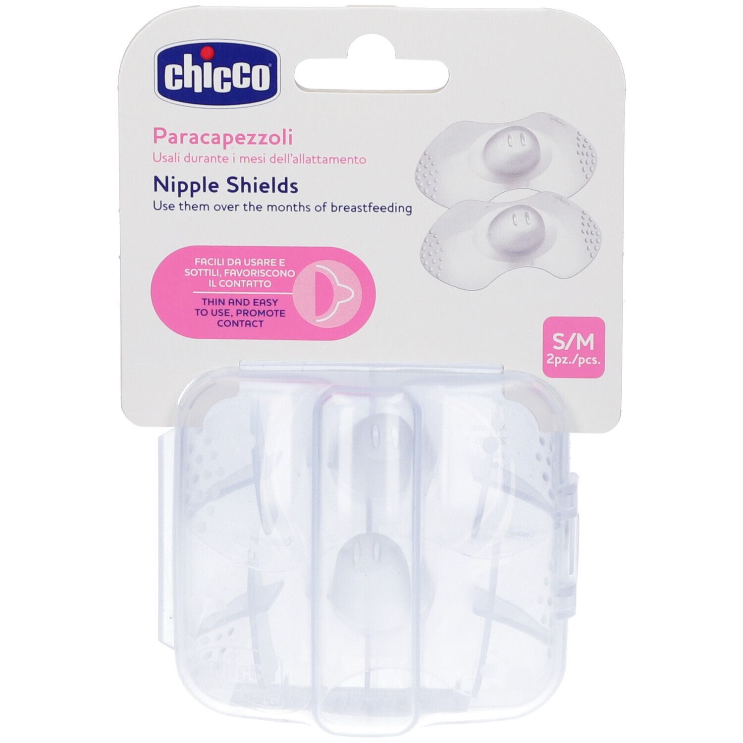 Chicco® Brustwarzenschilder SkinToSkin S/M