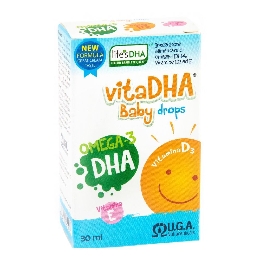 VitaDHA Baby Drops mit Omega-3 DHA und Vitamin E
