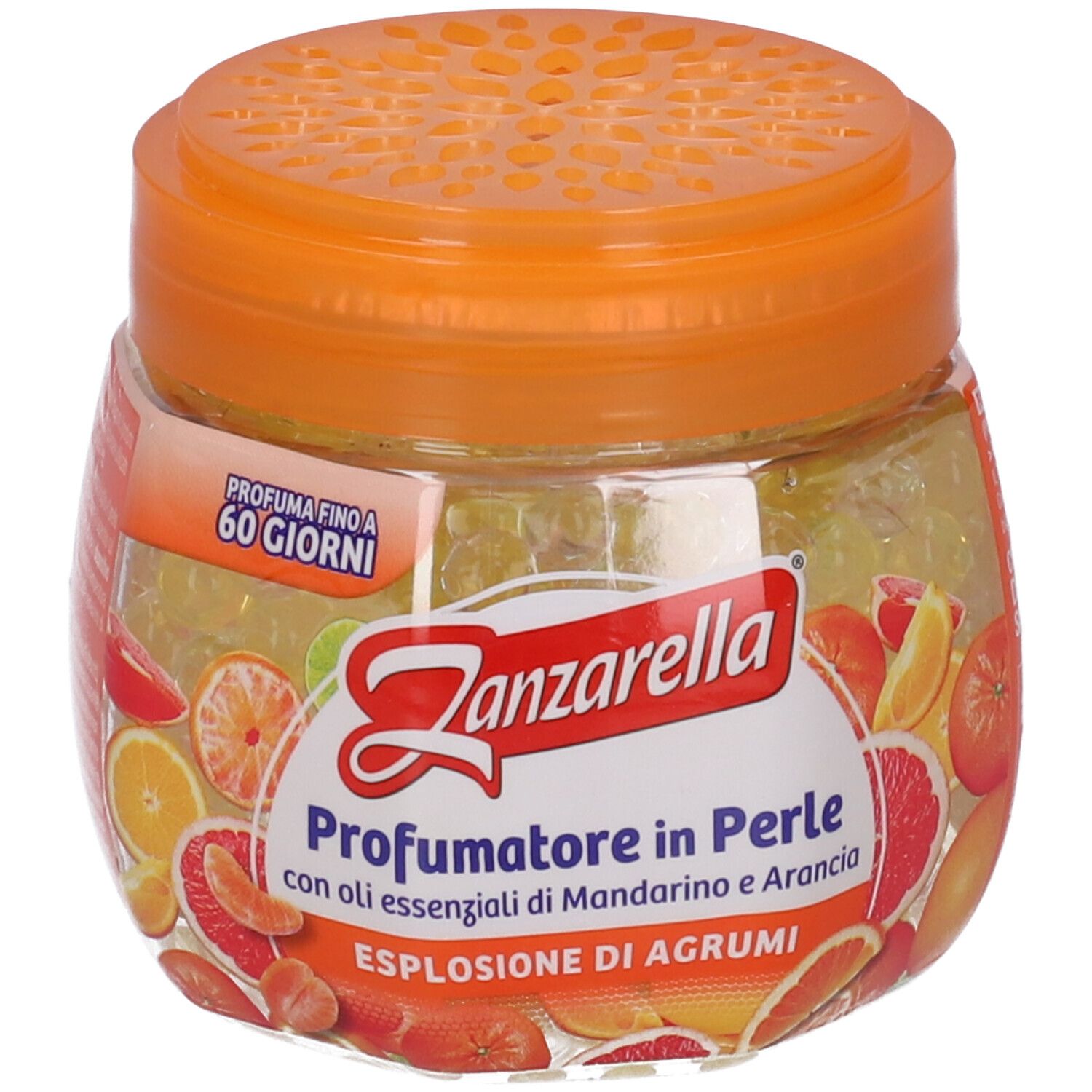 Zanzarella Duftperlen-Diffusor, Duftnote 'Zitrus-Explosion“