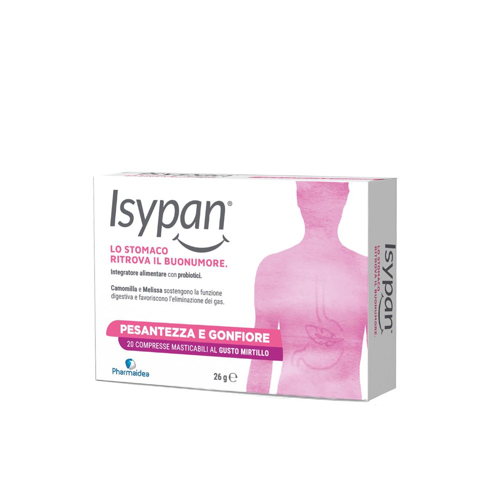 Isypan Schwäche und Blähungen Kautabletten